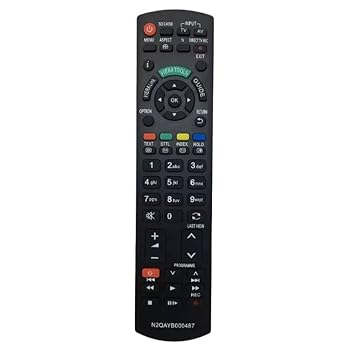 【中古】XINFUTE N2QAYB000487 パナソニック LCD TV リモコン N2QAYB000829 TH-42PZ700A用