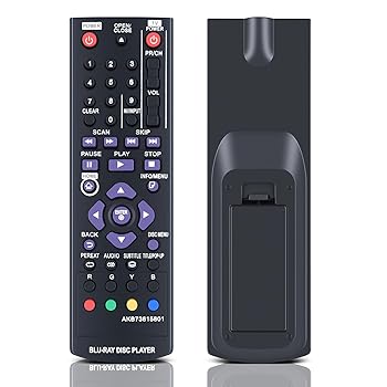 【中古】ブルーレイリモコン AKB73615801 for LG ブルーレイプレーヤーリモコン 互換品