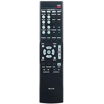 【中古】【未使用】RC-1170 リモート交換用 Denon AVレシーバー AVR-1513 DHT-1513BA用