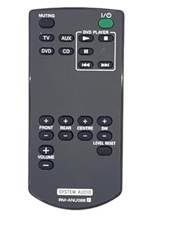 【中古】XINFUTE 純正 RM-ANU088 ソニーシステムオーディオリモコンSA-ID5000 SA-D10用