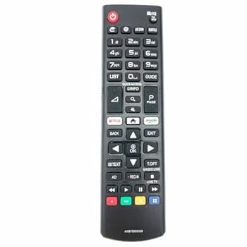 【中古】XINFUTE AKB75095308 LG LCD TV リモコン 43UJ6309 49UJ6309 65UJ635V用