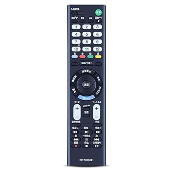 【中古】テレビリモコン RMT-TX103J for SONY ソニーリモコン ラビア Bravia リモコン KJ-32W500C KJ-24W450D対応 互換品