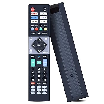 【中古】【未使用】CLVIZCXOM テレビリモコン for CHiQ 音声検索対応 JU55G7EG JU50G7EG JL32G7EG JL40G7EG JU65G7EG JU75G7EG MV40CH06 MVU43CH06 MVU50CH06 MVU55