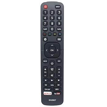 【中古】【未使用】ANKONIC テレビリモコン ハイセン（Hisense)適用 EN2B27 EN2A27 EN2C27 EN2D27 汎用 シンプル 設定不要 簡単操作 5,533円