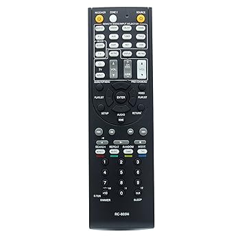 【中古】RC-803M リモコン 交換用 Onkyo AVレシーバー HT-S8409 TXNR609 TX-NR609 24140801 RC801M RC-801M HTR690 HT-R690 HTR990 HT-R990 HTS7400 HT-S
