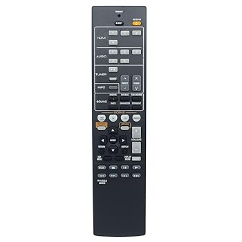【中古】【未使用】RAV523 ZJ66520 リモコン 交換用 ヤマハ AVレシーバー RX-V571 HTR-3065 HTR-3066 HTR-2067 RX-V377 HTR2067 YHT1810 YHT-1810 RX-V377BL, RM-RA