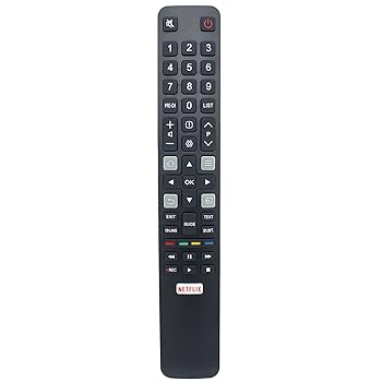 【中古】【未使用】RC802N YAI2 リモコン 交換用 TCL TV 65P4USM 50E18US 55E18US 55S6000FS 49C2US 55C2US 65C2US 75C2US 75C2US 32S6000S 40S6000FS 43S6000FS 49