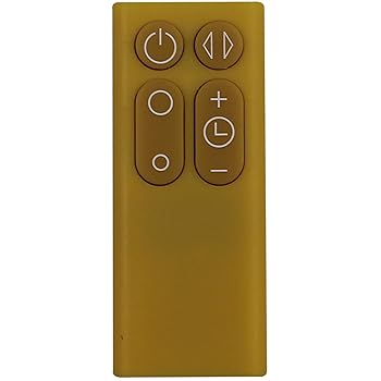 【中古】【未使用】TP00 TP01 AM11 リモコン 交換用 ダイソン空気清浄機用 イエロー