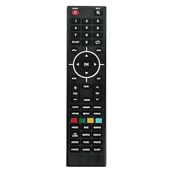 【中古】SE50FO04UK SE43FO02UK SE43FO01UK SE48FO01UK Seiki Freeview TV用交換用リモコン