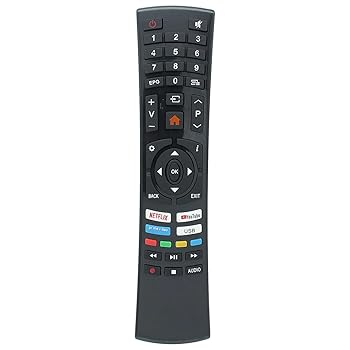 【中古】【未使用】ATV65UHDS-1020 ATV55UHDS-0920 V004 EC32S1N EC32S2N KALED24EH7520SVA Bauhn Caixun JVC TV用交換用リモコン