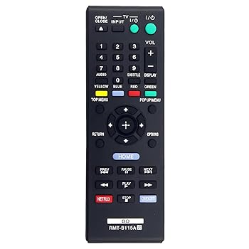 【中古】RMT-B115A 交換用リモコン Sony DVD Blu-Rayディスクプレーヤー BDP-S480 BDP-580 BDP-S2100 BDP-S760 BDP-S360 BDP-S560 BDP-S570/WM BDP-BX57