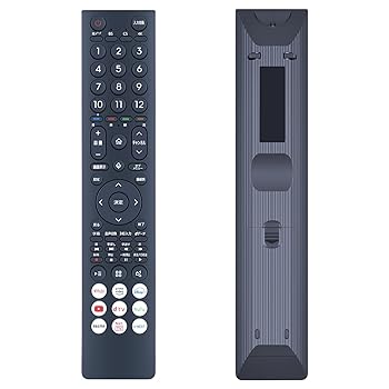 【中古】【未使用】CLVIZCXOM テレビリモコン ERF3A46 for Hisense ハイセンスリモコン 43E7H 50E7H 55E7H 65E7H 75U9H 65U9H対応（音声機能なし）