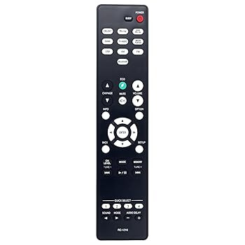 【中古】RC-1216 交換用リモコン Denon AVレシーバー AVRS530BT AVRS510BT AVRS540BT AVRX550BT AVR-S530BT AVR-S510BT AVR-S540BT AVR-X550BT