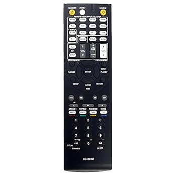 【中古】RC-803M 交換用リモコン Onkyo AVレシーバー HT-S7409 HT-S8409 TX-NR609用