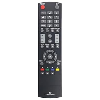 【中古】【未使用】TZZ00000008A 交換用リモコン パナソニック TV TC32LC54 TCL32C5 TCL32C5X TCL42U5 TCL42U5X TCL3252C TC-L42U5X TCL422U5X TC-32LC54 TC-L32C5X