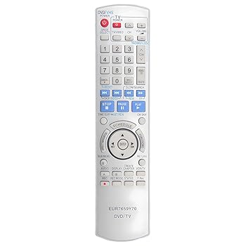 【中古】EUR7659Y70 交換用リモコン パナソニック DVD DMR-ES36V DMR-ES45VS DMR-ES46V DMR-ES46VS DMR-ES45 DMR-ES46 DMR-ES35 DMR-ES45V DMR-ES35V