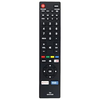 【中古】NH414UD 交換用リモコン Magnavox TV FW50C76F FW50C78F FW50C85T FW50C87F FW55C46F FW55C46FB FW55C46F-B FW55C78F FW55C87F FW65C78F F FS32C