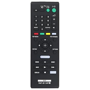 【中古】【未使用】RMT-B119P リモコン 交換用 Sony Blu-Ray DVDプレーヤー BDP-S5100 BDP-S3100 BDP-S390 BDP-S190 BDP-S490 BDP-S4100 BDPS1100 BDPS590 BDPS5100