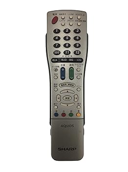 【中古】【未当て嵌める】読みやすい テレビ受像機遠隔操作 GA491WJSA