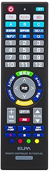 【中古】【未使用】エルパ(ELPA) マルチリモコンプラス 動作距離:約7m 電池持続時間約12ヶ月 RC-TV007UDL