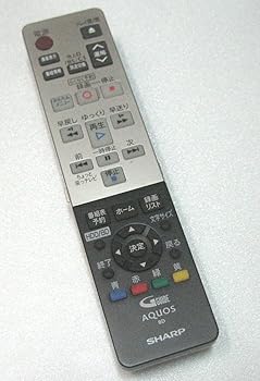 【中古】【未当て嵌める】SHARP GB059PA AQUOS BD 小ざかしい 青色花の冠 テレビ受像機 遠隔操作