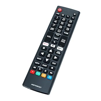【中古】取り替えっこ用LG AKB75095307 4K UHD スマートテレビリモコン。