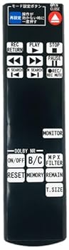 【中古】【代替リモコン36】防水カバー付 DENON RC-425 互換 (DRS-810G用)