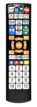 【中古】【代替リモコン191】防水カバー付 maxzen SK01シリーズ 液晶テレビ 互換 (J19SK01 J24SK01 J32SK01 等用) マクスゼン