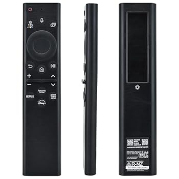 【中古】XINFUTE BN59-01385B Samsung 充電式ソーラーボイステレビリモコン UE55AU8070 2021用