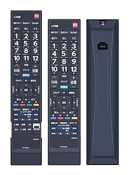 【中古】AHTHA CT-90435 テレビリモコン for TOSHIBA 東芝 REGZA 液晶テレビ 東芝REGZAリモコン 交換用リモコン 84Z8X8 65Z8X 58Z8X 対応 【部品番号：75