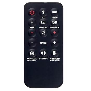【中古】SB350 交換用リモコン JBLサウンドバー用。