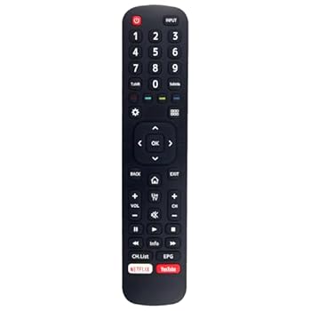 【中古】【未使用】EN2B27DF 交換用リモコン Hisense TV EN2B27DF用