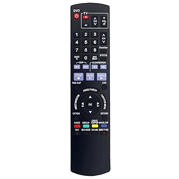 【中古】N2QAYB000236 リモコン 交換用 パナソニック ブルーレーヤー DMR-EX85