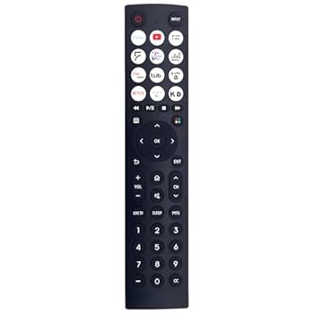 【中古】EN2F36H 取り替えっこ用遠隔操作 Hisense Smart TV 40A4KV 43A4KV 32A4KV用