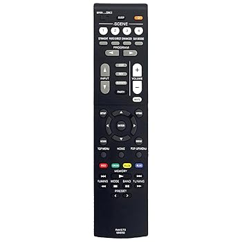 【中古】RAV575 交換用リモコン ヤマハAVレシーバー TSR700 TSR-700用