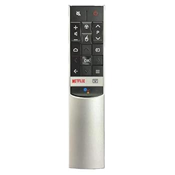 【中古】XINFUTE RC602S JUR4 TCL Android Voice TV リモコン RC602S JUR5用