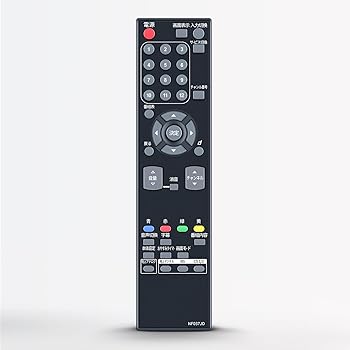 【中古】【未使用】テレビリモコン NF037JD for DXBROADTEC デジタルハイビジョン液晶テレビ対応リモコン LVW-193(K) LVW-223(K)対応 互換品