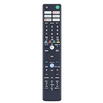【中古】【未使用】テレビリモコン RMF-TX400J for SONY ソニー Bravia 用リモコン ブラビアリモコン KJ-43X8500F KJ-49X8500F KJ-55X8500F KJ-65X8500F KJ-75X8500