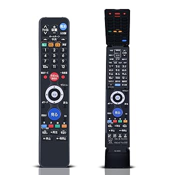 【中古】テレビリモコン RL18503 for MITSUBISHI Electric 三菱電機テレビリモコン 三菱リモコン LCD-40MDR1 LCD-46MDR1 LCD-55MDR1対応 互換品【部品番