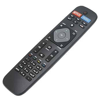 【中古】スマートテレビリモコン Netflix Vudu YouTubeキー 50PFL5602 50PFL4901 50PFL4901/F7 43PFL4902 43PFL4902/F7|AJIMURA-SHOP