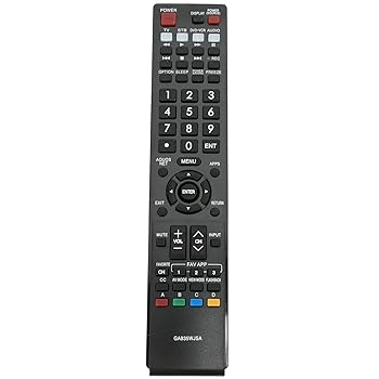 【中古】PERFASCIN GA935WJSA 取り替えっこ用遠隔操作 Sharp AQUOS TV LC-70LE734U LC-40LE830U LC40LE830UN LC46LE830UN LC52LE830UN LC-60LE830U LC-40LE832U L