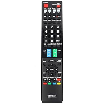 【中古】PERFASCIN GB005WJSA GB105WJSA 取り替えっこ用遠隔操作 Sharp AQUOS TV LC-60LE745U LC-60C8470U LC-70C8470U LC-60LE847U LC-60LE845U LC-60C7450U LC-