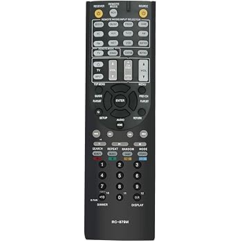 【中古】PERFASCIN RC-879M RC879M 取り替えっこ用遠隔操作 オンキョー AV受信システム TX-NR535 TX-SR33 HT-R393 HT-S3700 TXNR535 TXSR33 HTR393 HTS3700相応う