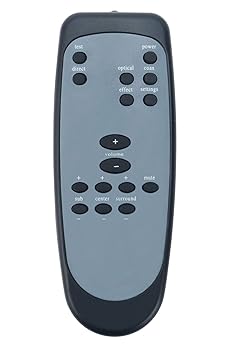 【中古】【未使用】交換用リモコン Logitech コンピュータースピーカー Z-5500 Z-5400 Z-5450 Z-680に対応