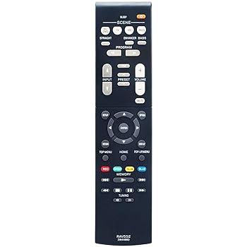 【中古】【未当て嵌める】RAV552 取り替えっこ用遠隔操作 ヤマハ AV受信システム RX-V379 RX-V479 RX-V579 RX-V381 RX-V383 RX-V385 HTR-3068 HTR-3069 HTR-3071 HTR-3072 HTR-4068