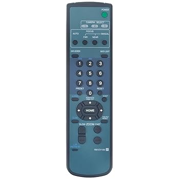 【中古】【未当て嵌める】RM-EV100 取り替えっこ用遠隔操作 ソニーカラービデオカメラ用
