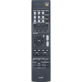 【中古】RC-928R 交換用リモコン Onkyo AVレシーバー HT-S3800 HT-S3900 HTP-395 HT-R395 HT-R397 TX-SR353 TX-SR373 TX-SR383用｜AJIMURA-SHOP