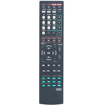 【中古】RAV284 WN05820EX 取り替えっこ用遠隔操作 ヤマハ AV受信システム HTR-6230 HTR-6130 RX-V365 RX-V365BL RX-V363 RX-V363 - AV受信システム RXV363BL RX V365