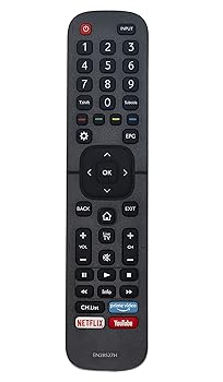 【中古】【未使用】EN2BS27H 交換用リモコン Hisense Smart TV 58S5 65R6 65S8 75R6 75S8 70B7100UW 55B7100UW 43B7100UW 50B7100UW 65B7100UW 55B7100UW W Q860 0｜AJIMURA-SHOP