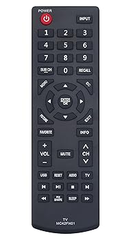 【中古】【未使用】MC42FN01 交換用リモコン Sanyo TV FW24E05F FW42D25T FW48D25T FW65D25T FW32D25T